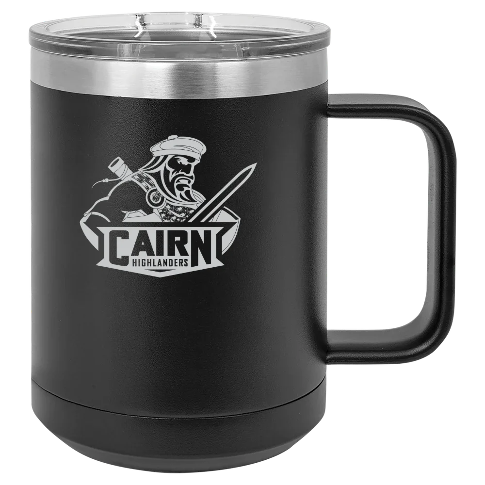 Cairn University Polar Camel 15 oz. Mug with Slider Lid