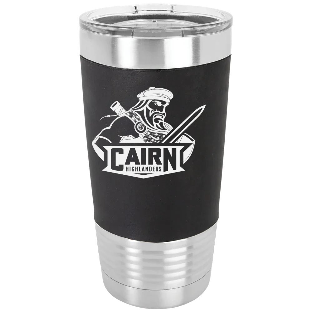Cairn University Polar Camel 20 oz. Silicone Grip Tumbler with Standard Lid