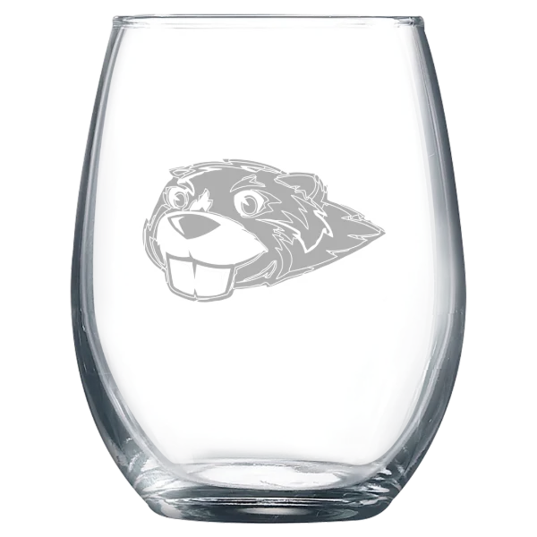California Institute of Technology Polar Camel 9 oz. Stemless Wine Glass