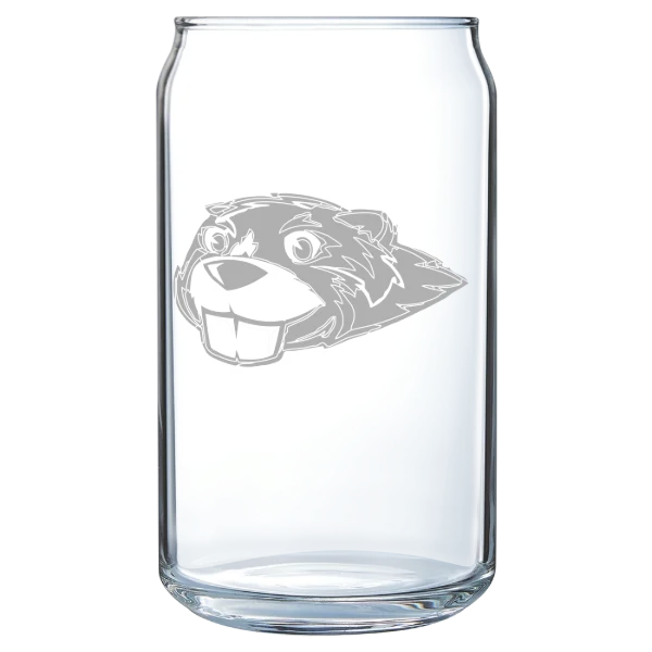 California Institute of Technology Polar Camel 16 oz. Can Glass