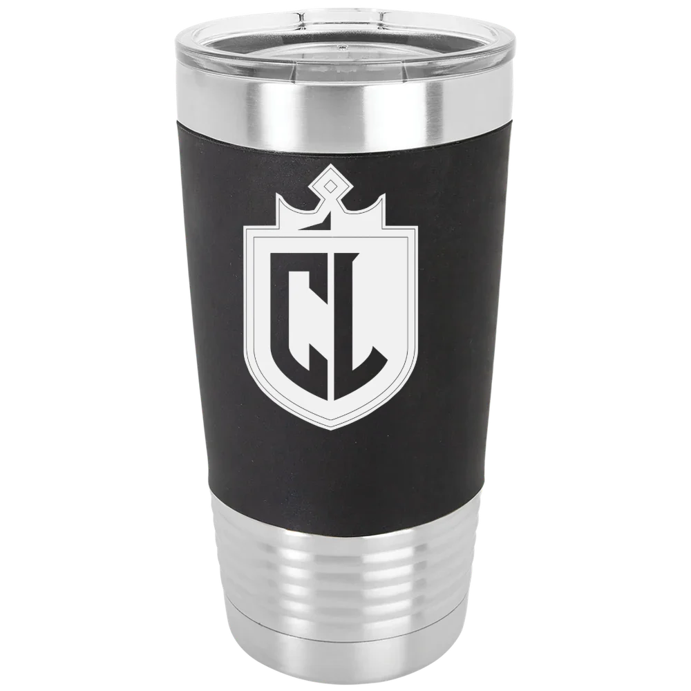 California Lutheran University Polar Camel 20 oz. Silicone Grip Tumbler with Standard Lid