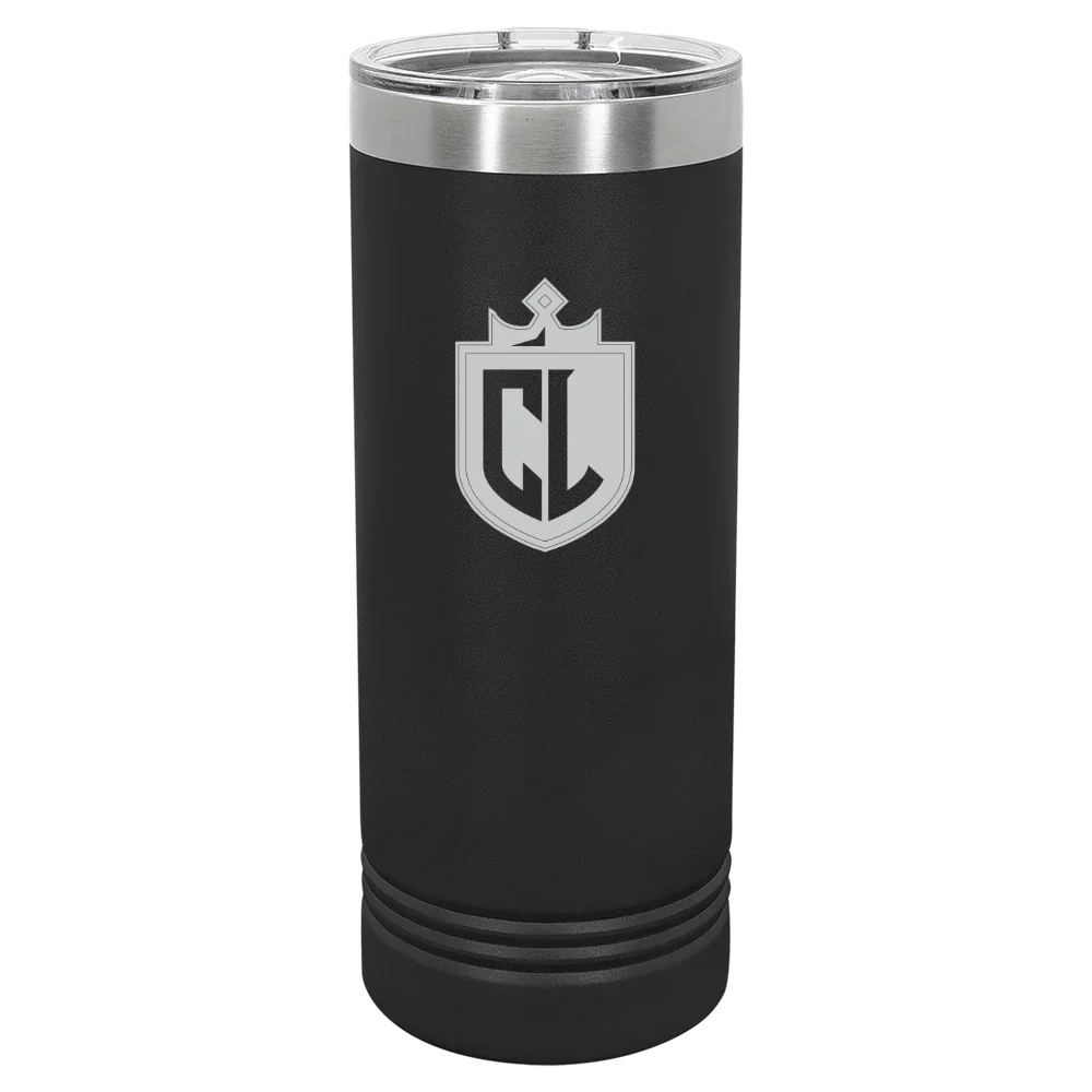 California Lutheran University Polar Camel 22 oz. Skinny Tumbler with Slider Lid