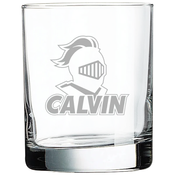 Calvin University Polar Camel 10 1/2 oz. On The Rocks Glass