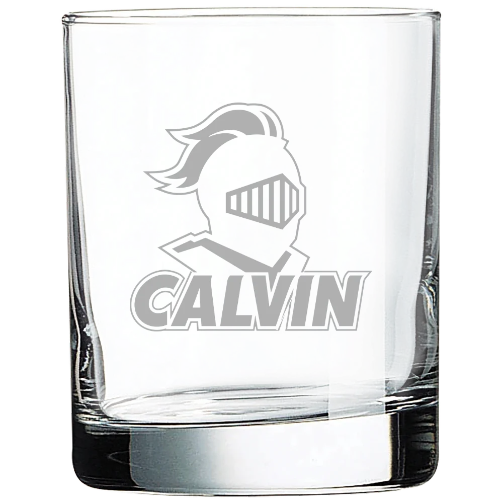 Calvin University Polar Camel 10 1/2 oz. On The Rocks Glass