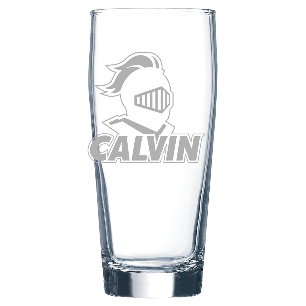 Calvin University Polar Camel 16 oz. Willi Becher Beer Glass