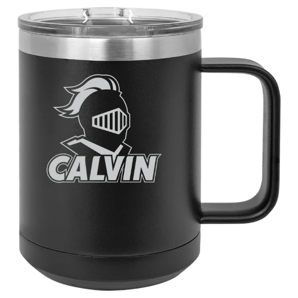 Calvin University Polar Camel 15 oz. Mug with Slider Lid