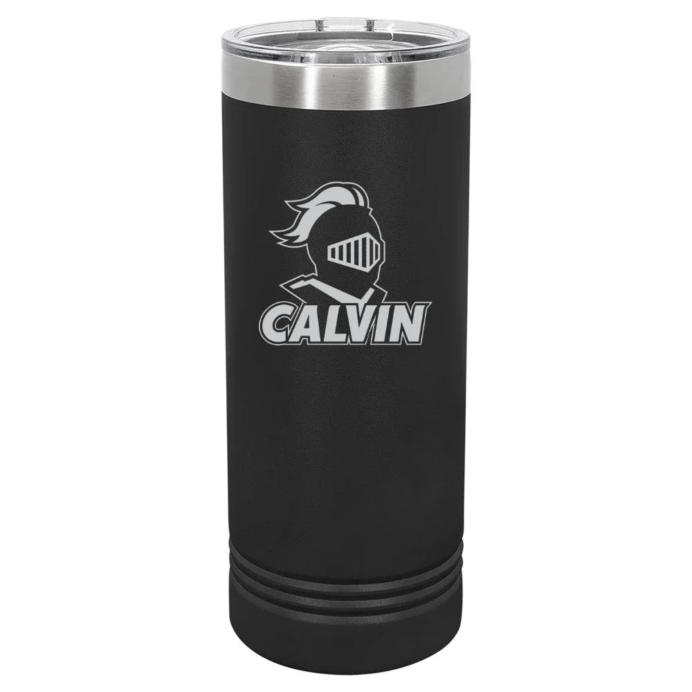 Calvin University Polar Camel 22 oz. Skinny Tumbler with Slider Lid