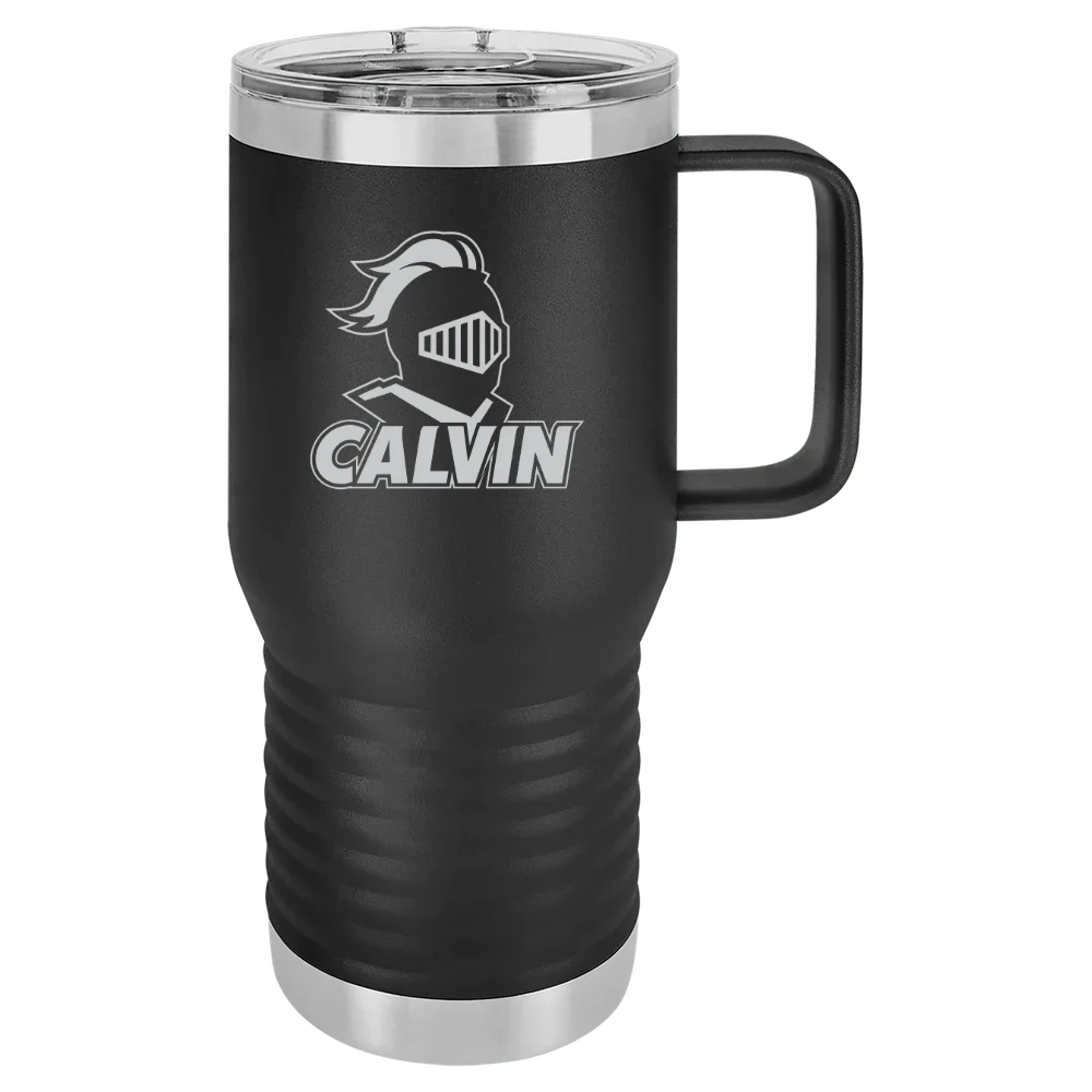 Calvin University Polar Camel 20 oz. Travel Mug with Slider Lid