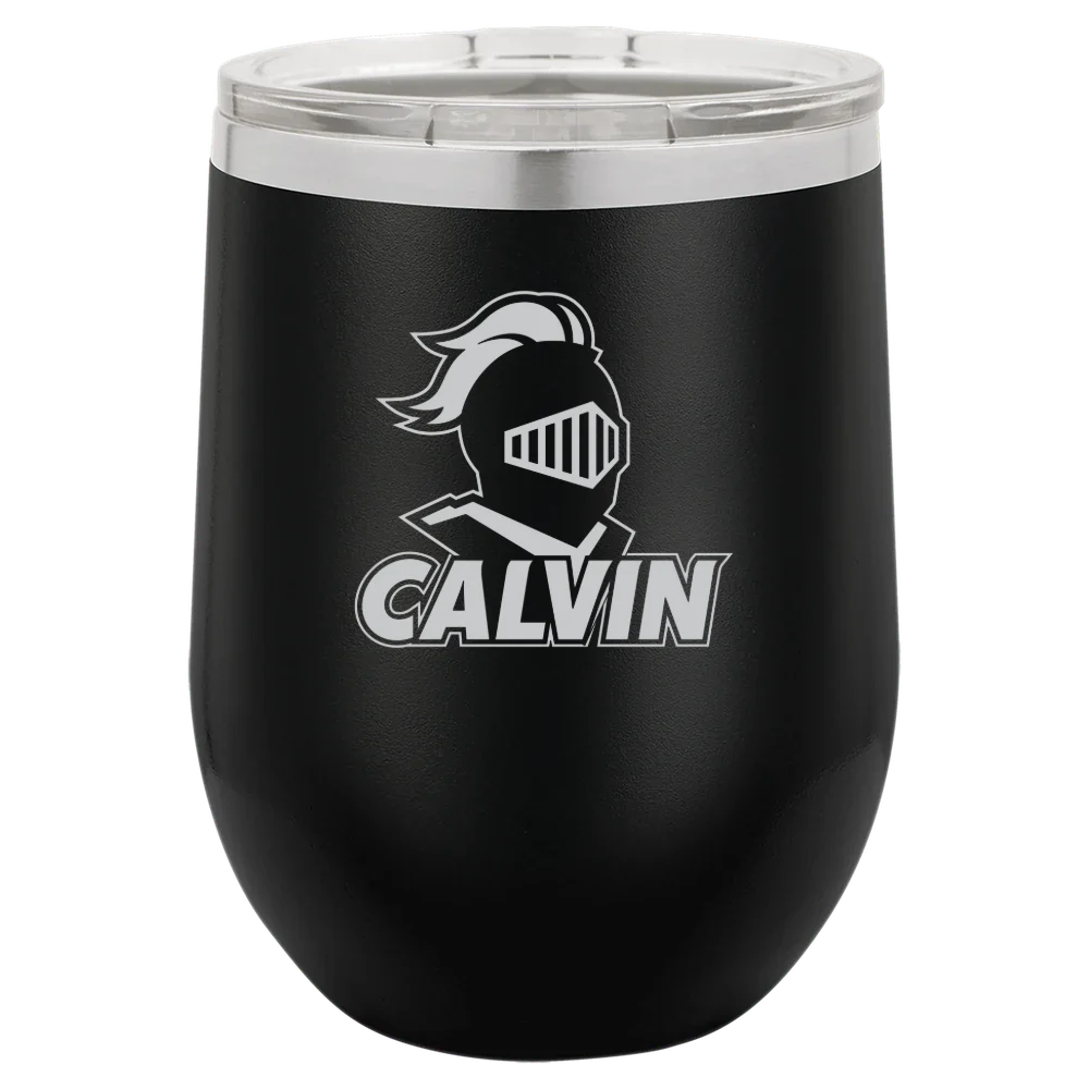 Calvin University Polar Camel 12 oz. Stemless Wine Tumbler