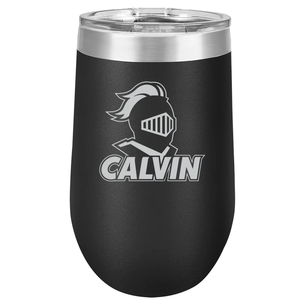 Calvin University Polar Camel 16 oz. Stemless Wine Tumbler