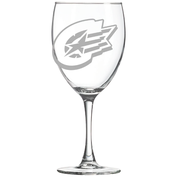 Capital University Polar Camel 10 1/2 oz. Wine Glass