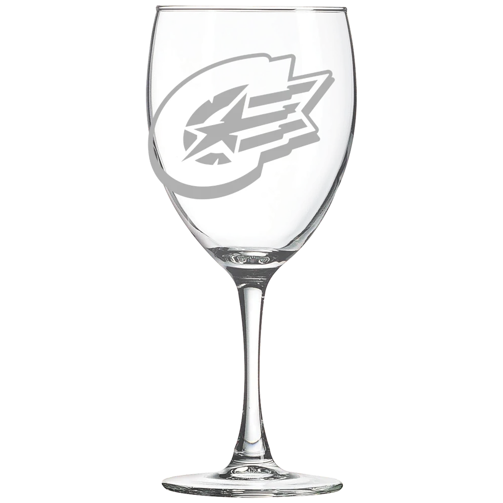 Capital University Polar Camel 10 1/2 oz. Wine Glass