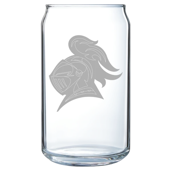 Carleton College Polar Camel 16 oz. Can Glass
