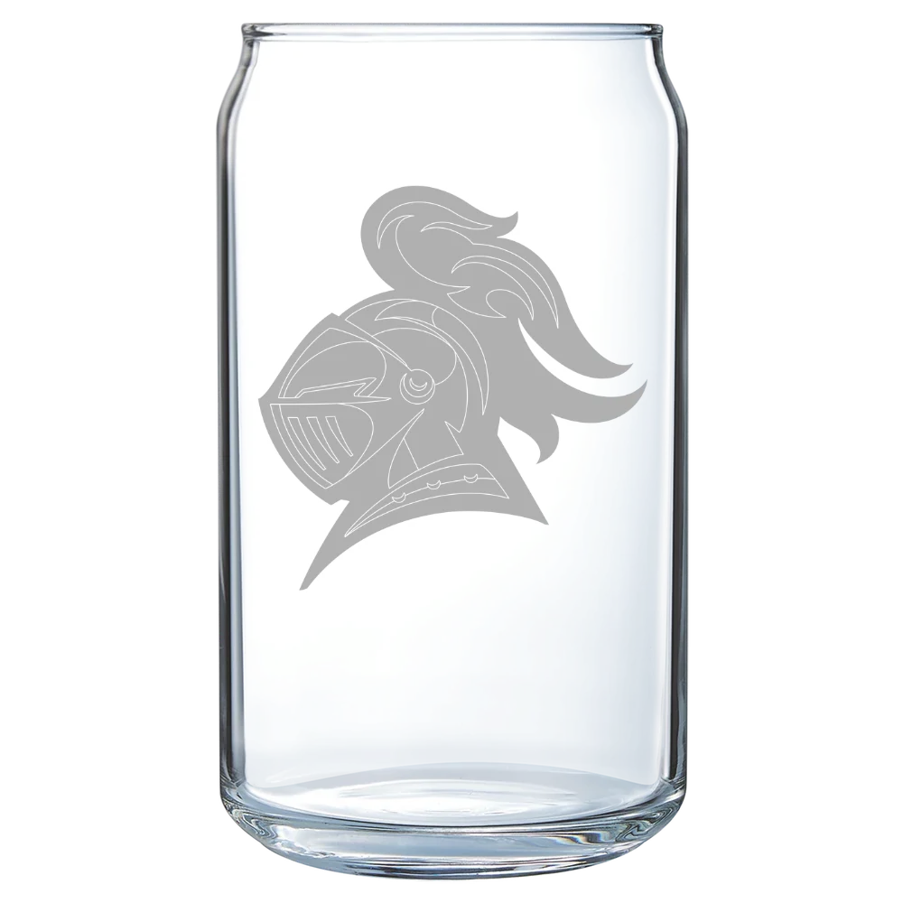Carleton College Polar Camel 16 oz. Can Glass