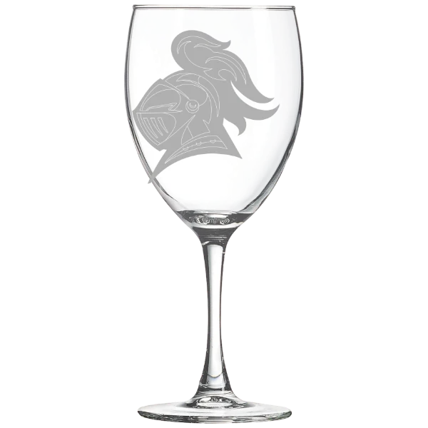 Carleton College Polar Camel 10 1/2 oz. Wine Glass