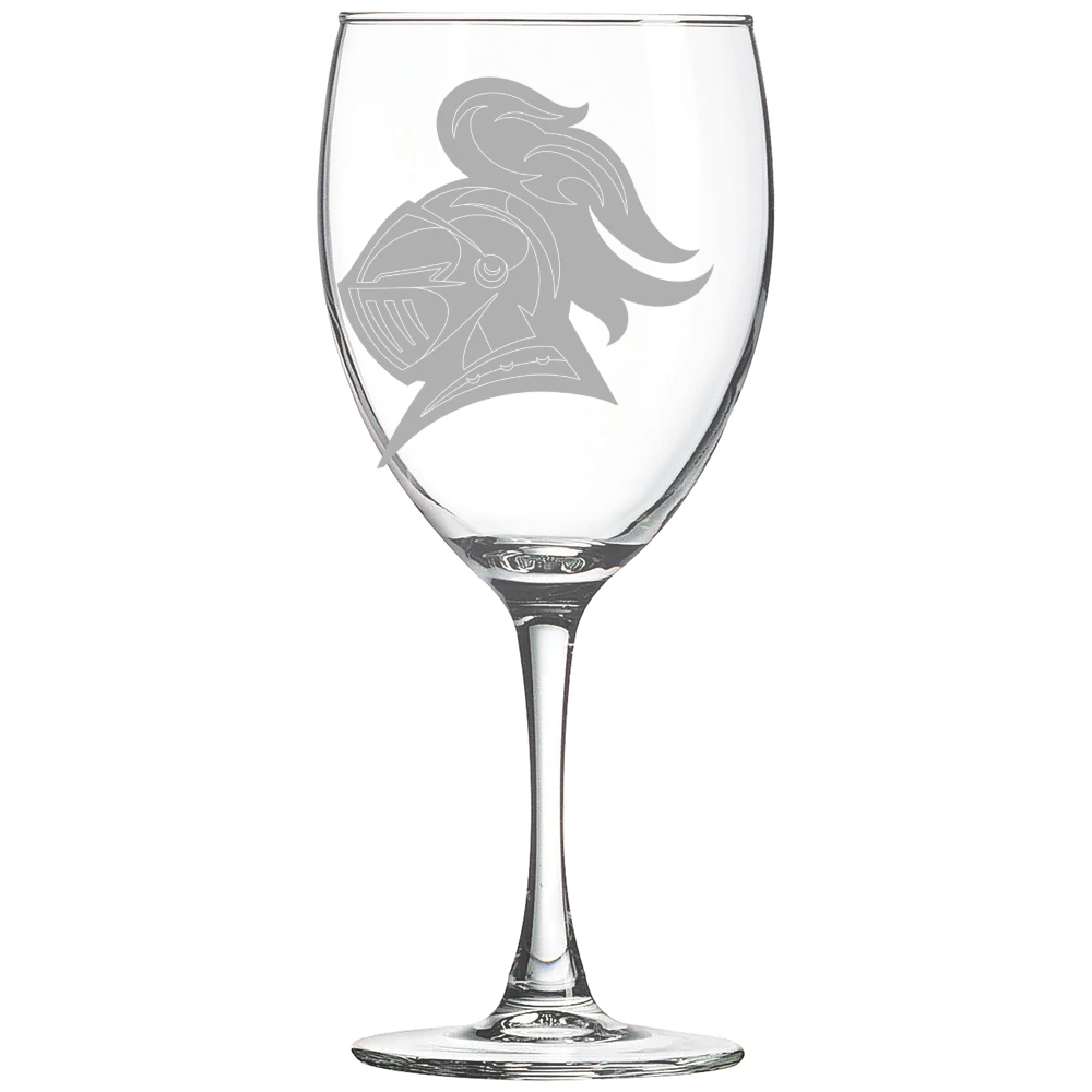 Carleton College Polar Camel 10 1/2 oz. Wine Glass