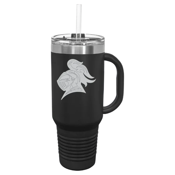 Carleton College Polar Camel 40 oz. Travel Mug with Snap Lid & Straw