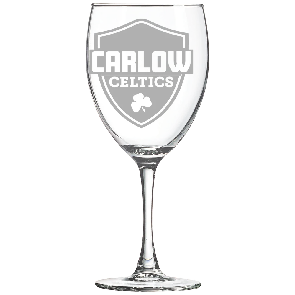 Carlow University Polar Camel 10 1/2 oz. Wine Glass