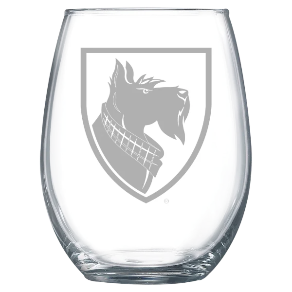 Carnegie Mellon University Polar Camel 15 oz. Stemless Wine Glass