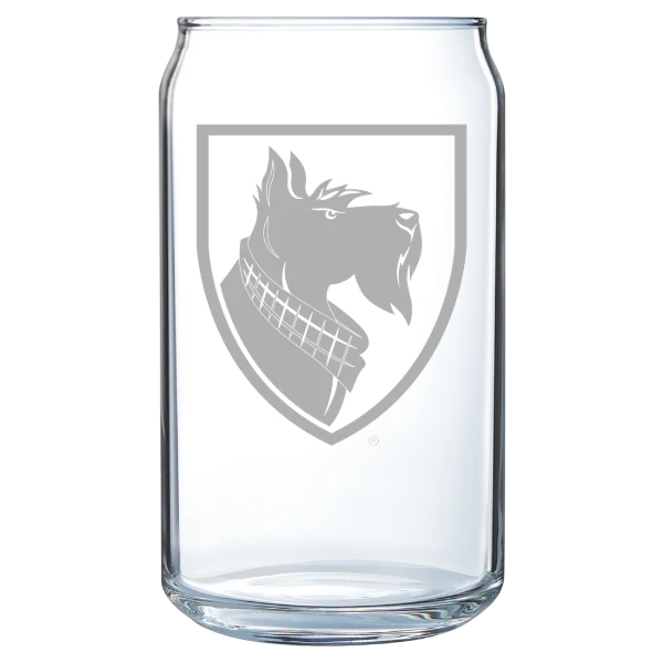 Carnegie Mellon University Polar Camel 16 oz. Can Glass