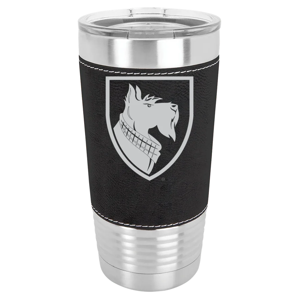 Carnegie Mellon University Polar Camel 20 oz. Leatherette Grip Tumbler with Standard Lid