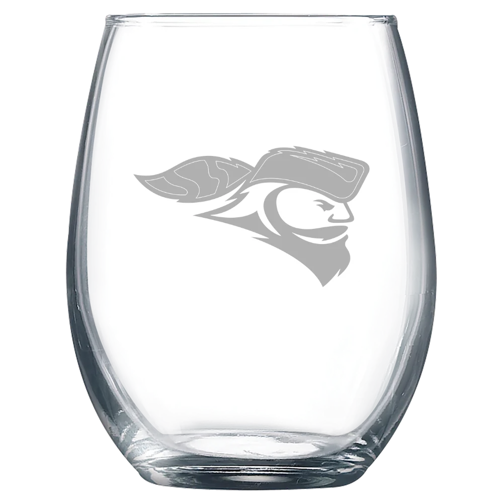 Carroll University (Wisconsin) Polar Camel 9 oz. Stemless Wine Glass