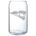 Carroll University (Wisconsin) Polar Camel 16 oz. Can Glass