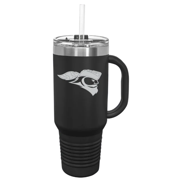 Carroll University (Wisconsin) Polar Camel 40 oz. Travel Mug with Snap Lid & Straw