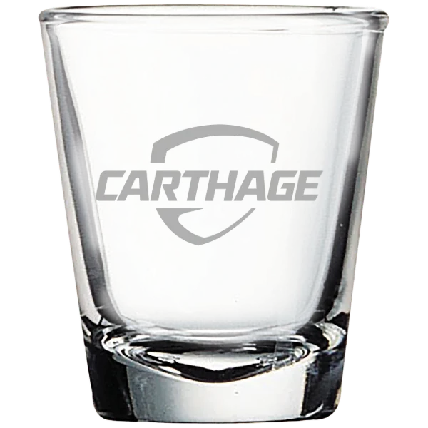 Carthage College Polar Camel 1.7 oz. Shot Glass