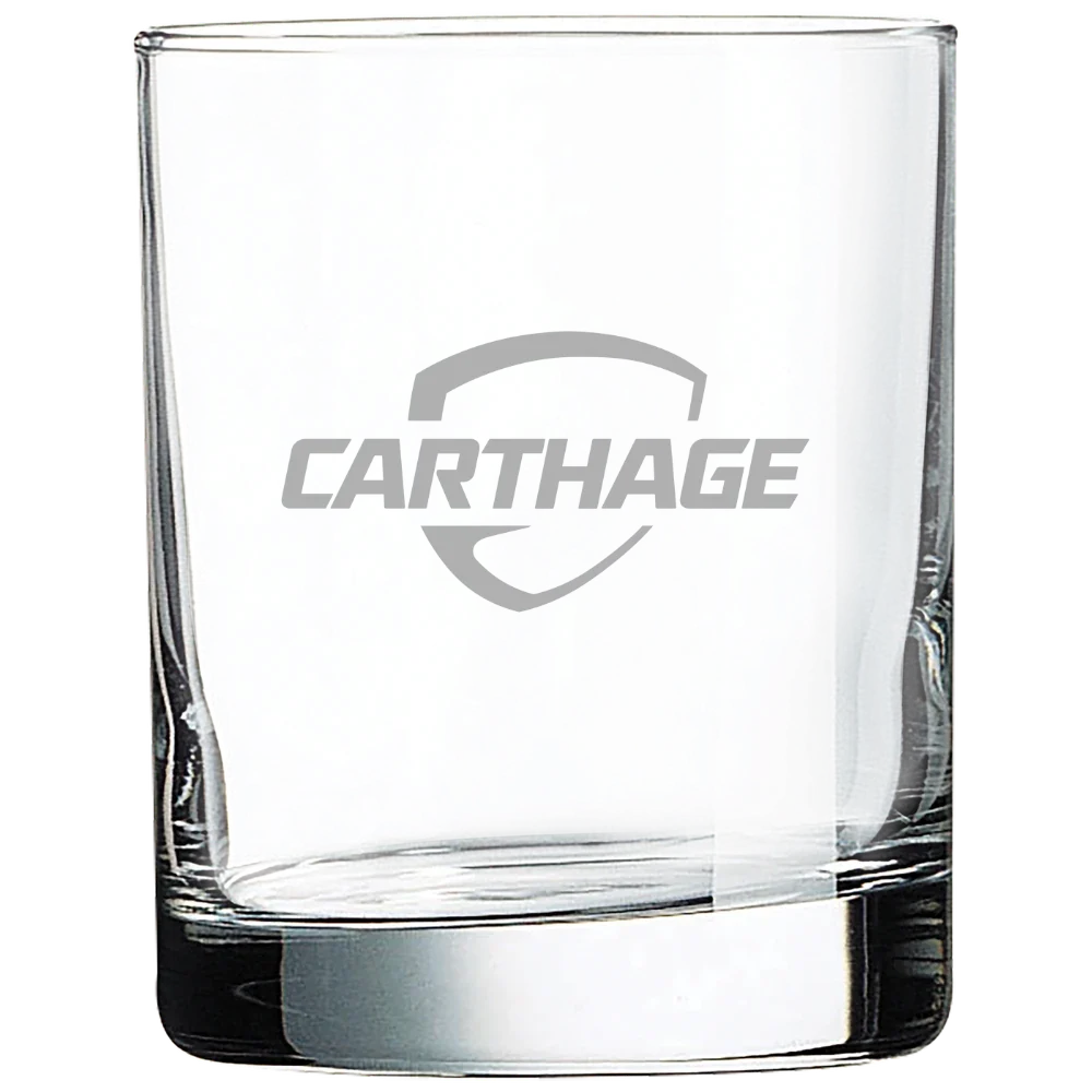 Carthage College Polar Camel 10 1/2 oz. On The Rocks Glass