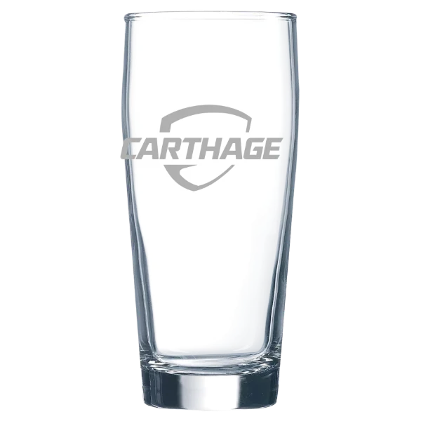 Carthage College Polar Camel 16 oz. Willi Becher Beer Glass