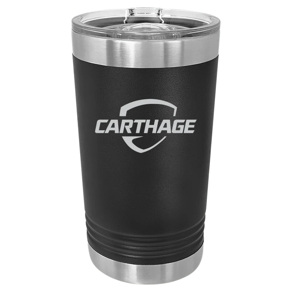 Carthage College Polar Camel 16 oz. Pint Tumbler