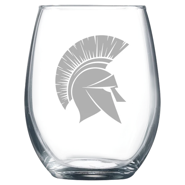 Case Western Reserve University Polar Camel 9 oz. Stemless Wine Glass