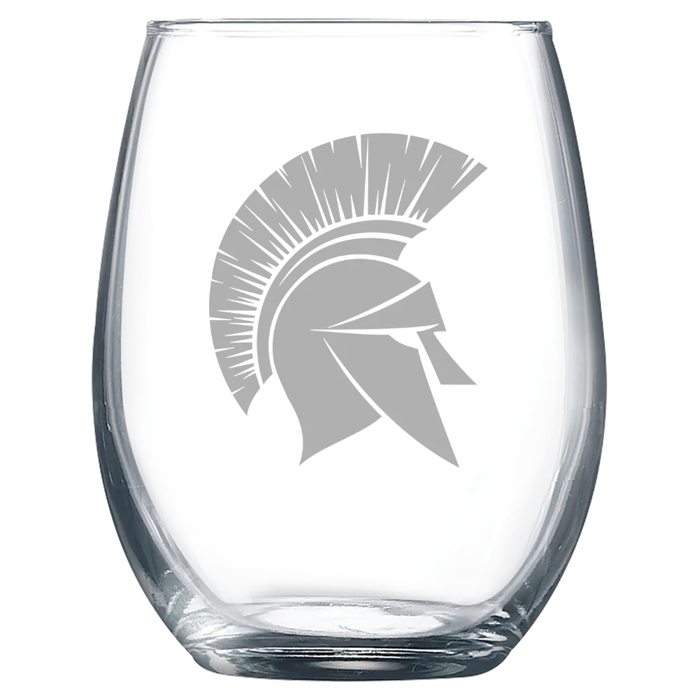 Case Western Reserve University Polar Camel 9 oz. Stemless Wine Glass