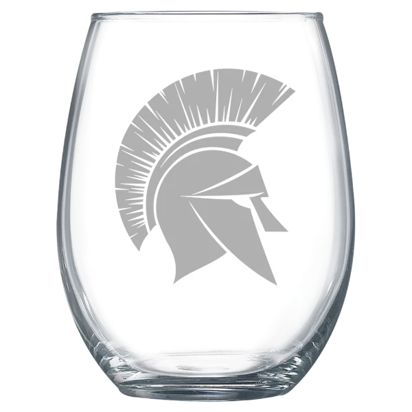Case Western Reserve University Polar Camel 15 oz. Stemless Wine Glass