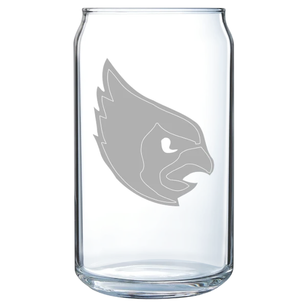 Catholic University Polar Camel 16 oz. Can Glass