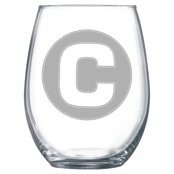 Centenary College (Louisiana) Polar Camel 15 oz. Stemless Wine Glass