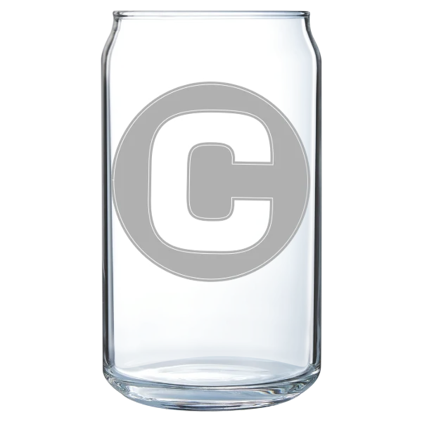 Centenary College (Louisiana) Polar Camel 16 oz. Can Glass