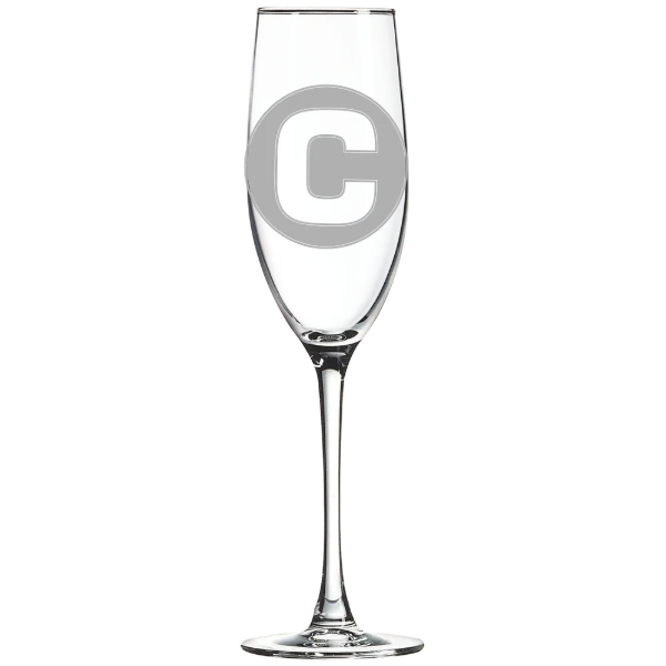 Centenary College (Louisiana) Polar Camel 8 oz. Champagne Flute