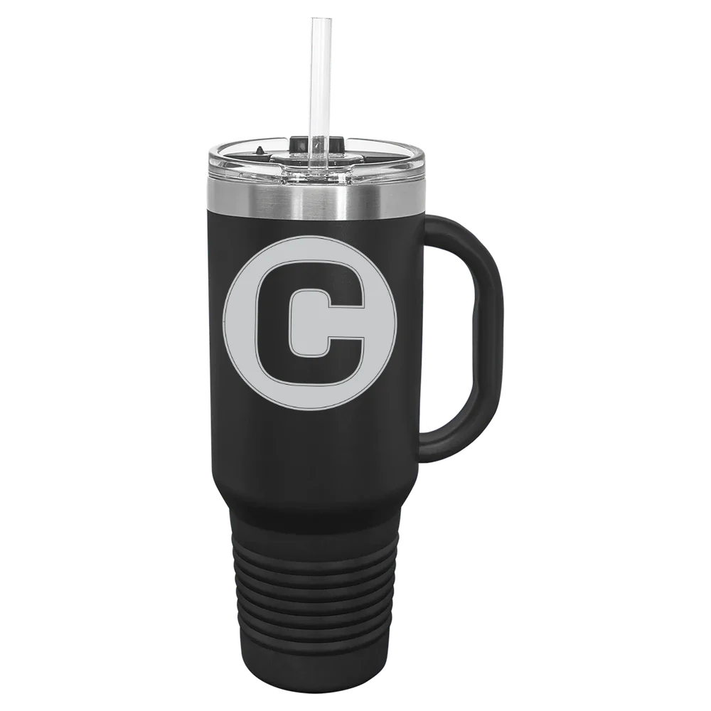 Centenary College (Louisiana) Polar Camel 40 oz. Travel Mug with Snap Lid & Straw