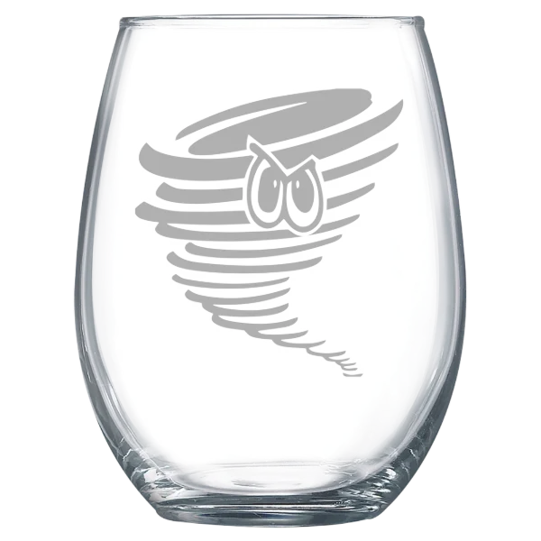 Centenary University (New Jersey) Polar Camel 15 oz. Stemless Wine Glass