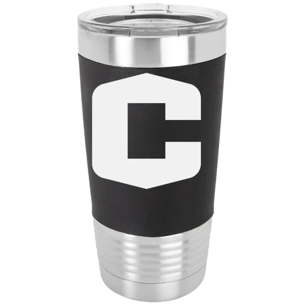 Central College (Iowa) Polar Camel 20 oz. Silicone Grip Tumbler with Standard Lid