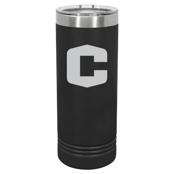 Central College (Iowa) Polar Camel 22 oz. Skinny Tumbler with Slider Lid
