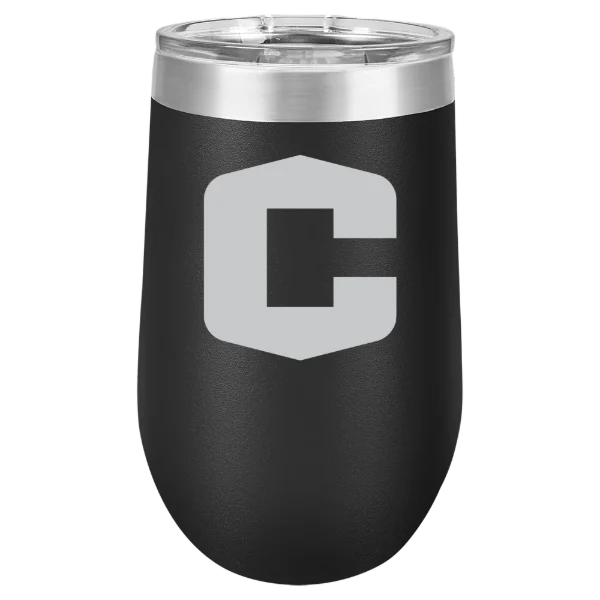 Central College (Iowa) Polar Camel 16 oz. Stemless Wine Tumbler