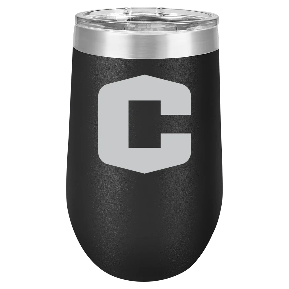 Central College (Iowa) Polar Camel 16 oz. Stemless Wine Tumbler