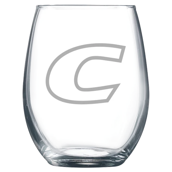 Centre College Polar Camel 9 oz. Stemless Wine Glass