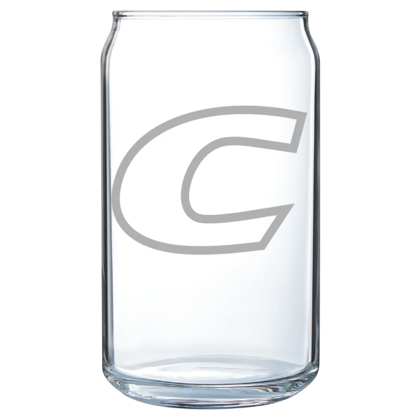 Centre College Polar Camel 16 oz. Can Glass