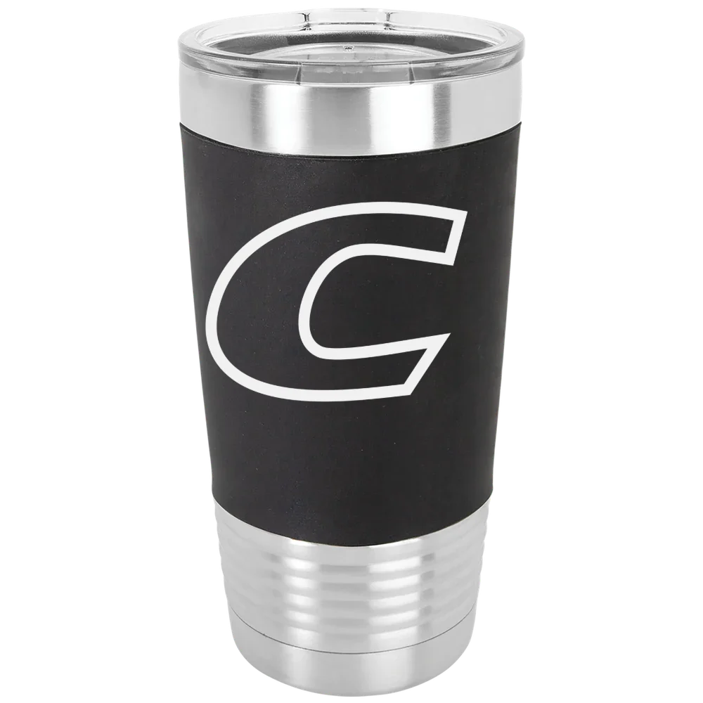 Centre College Polar Camel 20 oz. Silicone Grip Tumbler with Standard Lid