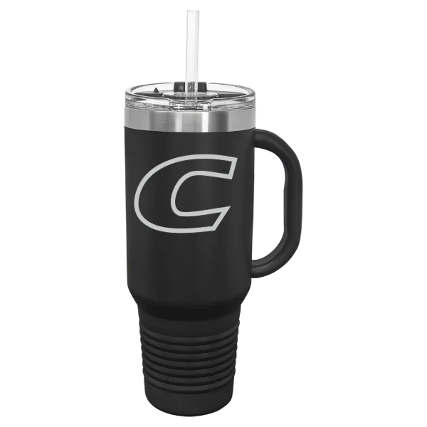 Centre College Polar Camel 40 oz. Travel Mug with Snap Lid & Straw