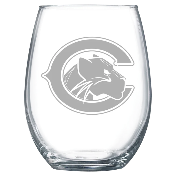 Chapman University Polar Camel 15 oz. Stemless Wine Glass